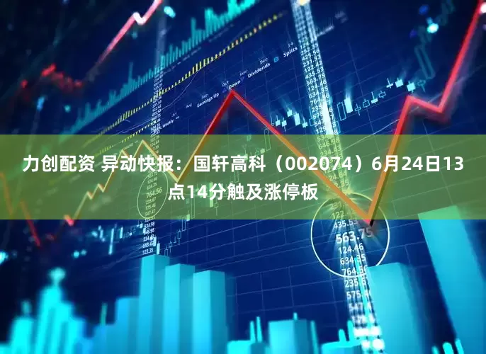 力创配资 异动快报：国轩高科（002074）6月24日13点14分触及涨停板