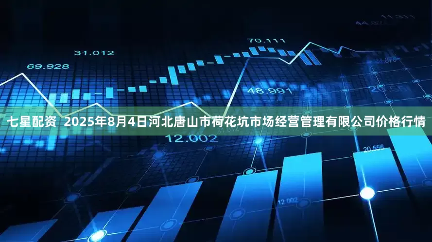 七星配资  2025年8月4日河北唐山市荷花坑市场经营管理有限公司价格行情