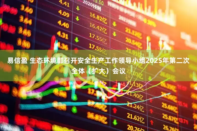 易信盈 生态环境部召开安全生产工作领导小组2025年第二次全体（扩大）会议