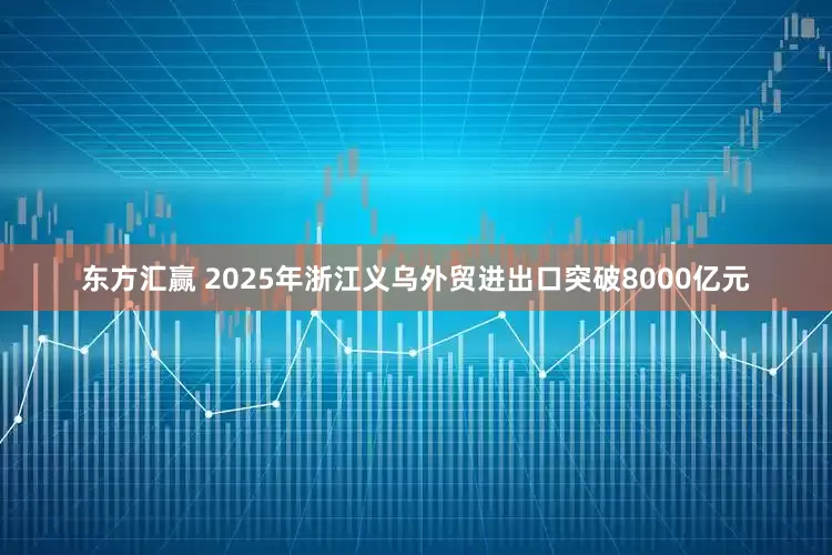 东方汇赢 2025年浙江义乌外贸进出口突破8000亿元